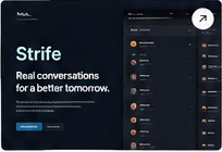 Strife interface, full project view